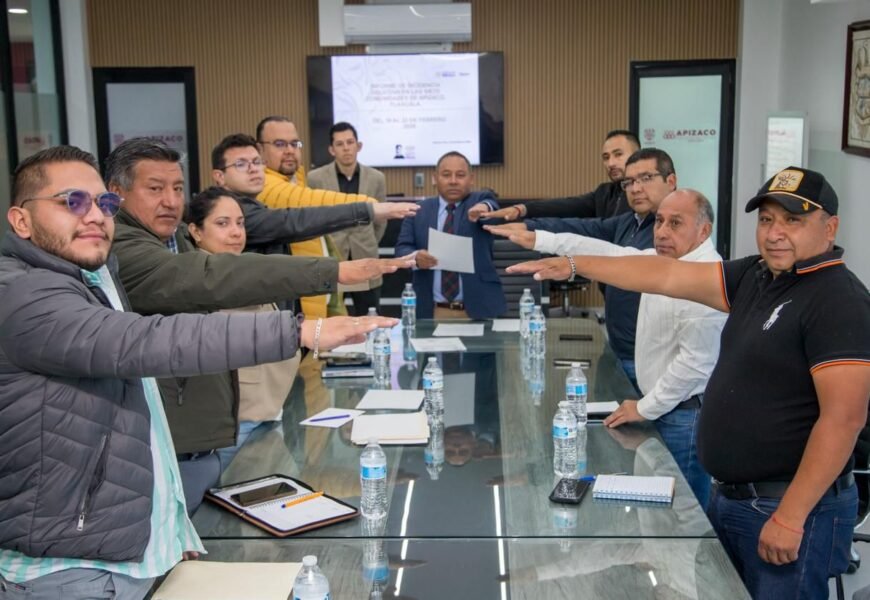 Mesa de Seguridad Municipal se instala en Apizaco