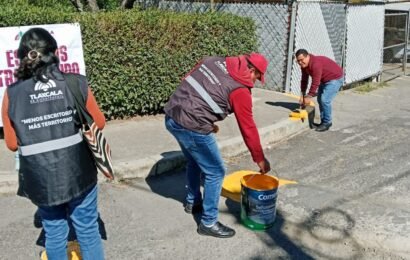 Ayuntamiento de Tlaxcala impulsa mejoras urbanas en colonias y zona centro de Tlaxcala