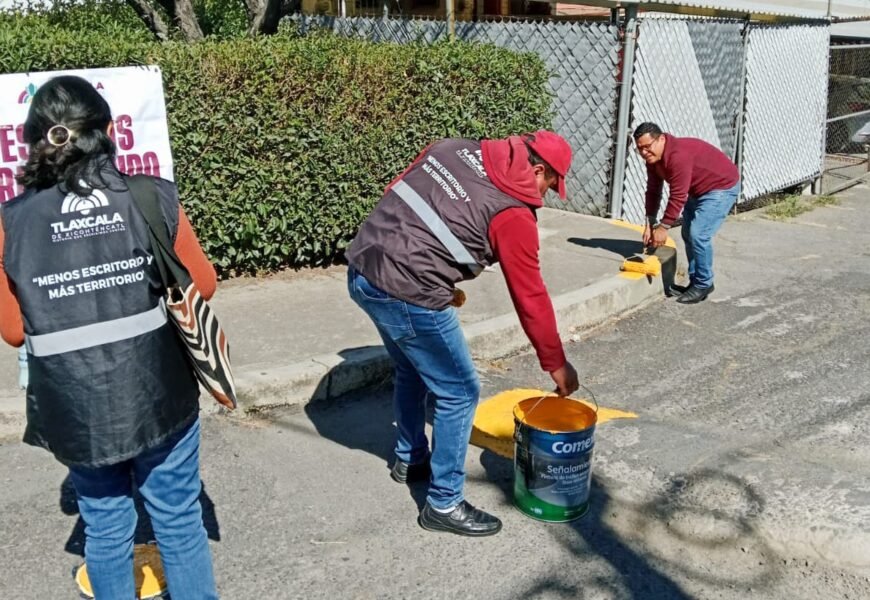 Ayuntamiento de Tlaxcala impulsa mejoras urbanas en colonias y zona centro de Tlaxcala