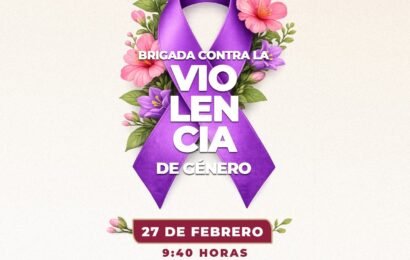 Brigada contra la Violencia de Género acerca servicios gratuitos a mujeres en Cuauhtelulpan