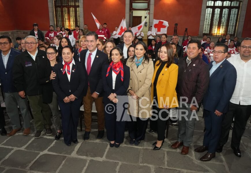 Cruz Roja Mexicana inicia Colecta 2026 en Tlaxcala
