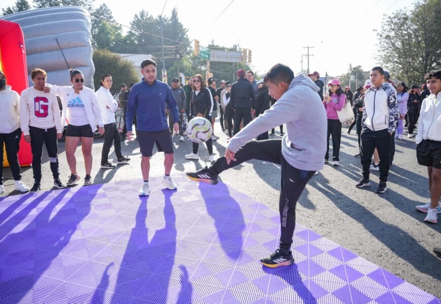 Muévete Tlaxcala regresa con temática futbolera Muévete Tlaxcala regresa con temática futbolera