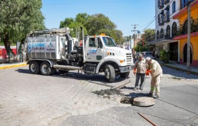 Drenaje en El Trébol moviliza a Tlaxcala y Totolac para restablecer el flujo sanitario