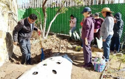 Composta de hoyo impulsa conciencia ambiental en Tlaxcala