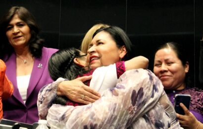 Senado honra la valentía de mujer indígena