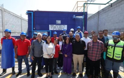 La Planta de tratamiento Ekccolav en Tepetitla fue supervisada por la gobernadora
