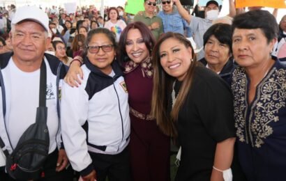 Encuentro Tlaxcalteca en Axocomanitla destacó inversiones en obra pública