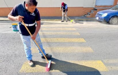 Ayuntamiento de Tlaxcala realiza mantenimiento urbano Ayuntamiento de Tlaxcala realiza mantenimiento urbano