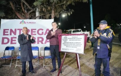 Alcalde de Tlaxcala inaugura alumbrado público en la carretera Tlaxcala–Texoloc Alcalde de Tlaxcala inaugura alumbrado público en la carretera Tlaxcala–Texoloc