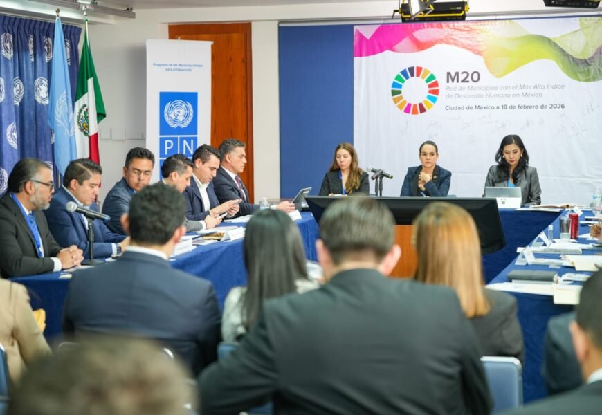 Red M20 PNUD Tlaxcala reúne alcaldes en sede histórica