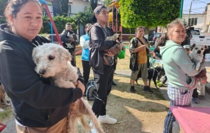 Vacunación antirrábica canina y felina llega a comunidades de Tlaxcala