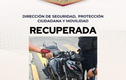 Recupera Policía de Tlaxcala motocicletas robadas