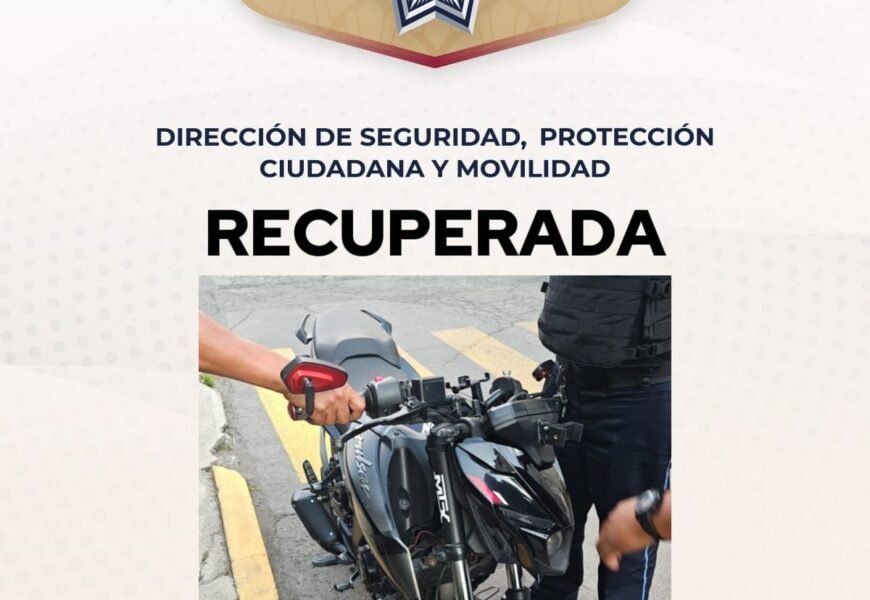 Recupera Policía de Tlaxcala motocicletas robadas