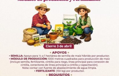 Apoyos agrícolas en Tlaxcala siguen disponibles hasta abril