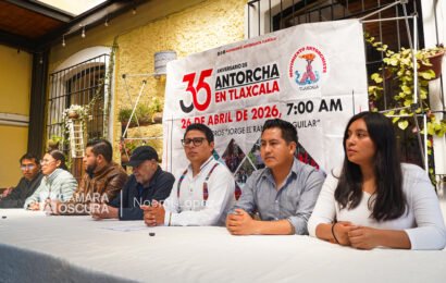 Movimiento Antorchista en Tlaxcala celebra 35 años de lucha social