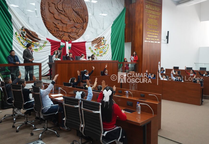 Parlamento Infantil 2026 en Tlaxcala reúne a niñas y niños con propuestas para su futuro
