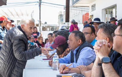 Apizaco lleva el gobierno a San Martin de Porres con atención directa