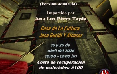 Invita Ayuntamiento de Tlaxcala al taller Bordado Tlaxcala II