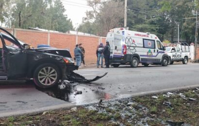 Accidente vial en Avenida Universidad activa atención inmediata Accidente vial en Avenida Universidad activa atención inmediata