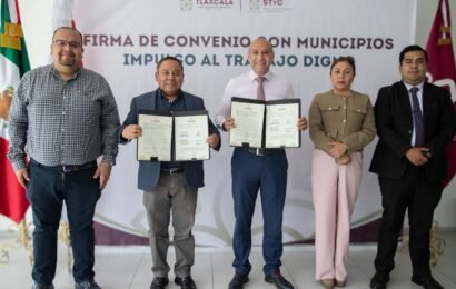 Empleo digno en Apizaco avanza con nuevo convenio estatal Empleo digno en Apizaco avanza con nuevo convenio estatal