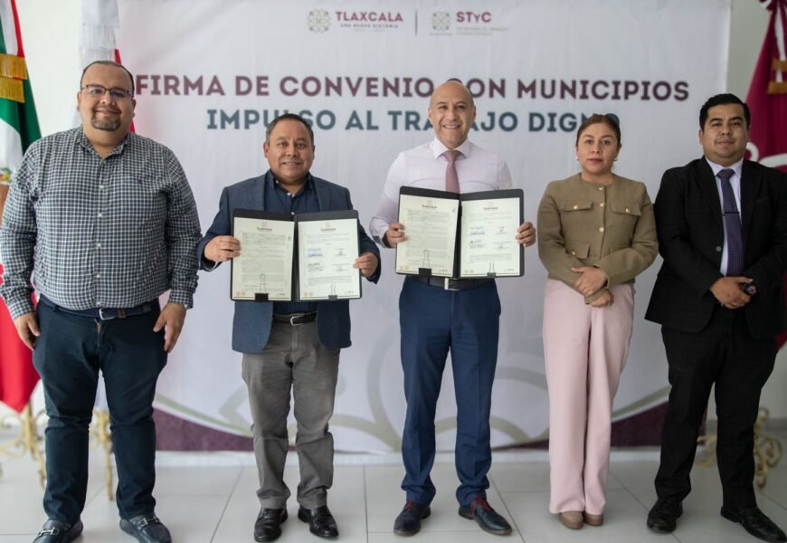 Empleo digno en Apizaco avanza con nuevo convenio estatal
