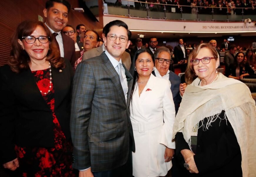 Reconoce Ana Lilia Rivera trayectoria de Roberto Velasco como nuevo canciller