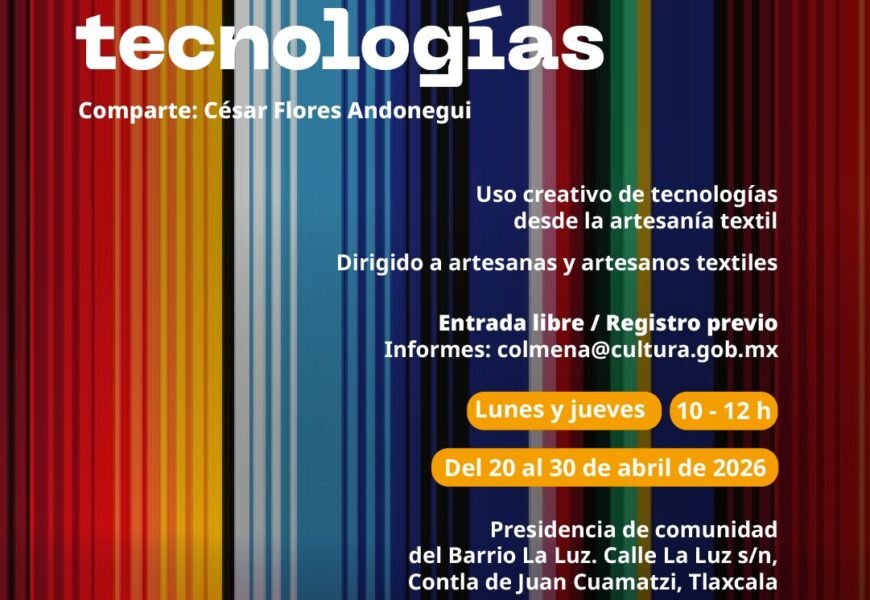 Tejer las tecnologías abre taller en Contla Tejer las tecnologías abre taller en Contla