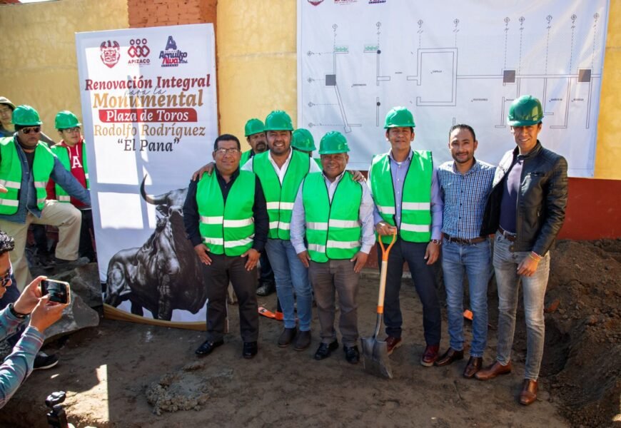 Renovación de la Plaza de Toros El Pana en Apizaco impulsará identidad y turismo local