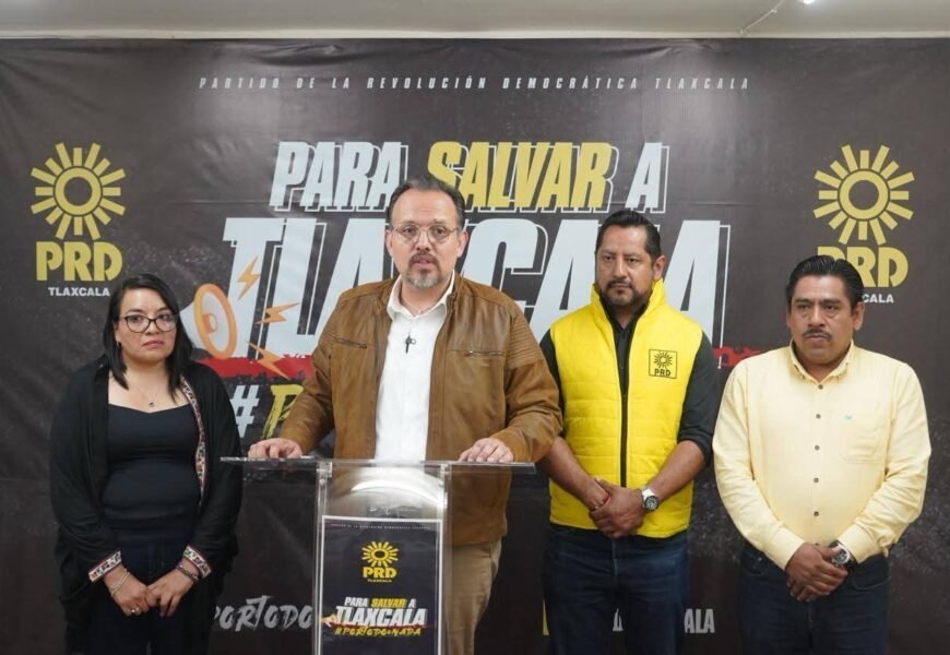 PRD Tlaxcala exige explicación por vínculos entre funcionarios tlaxcaltecas y abogado señalado a nivel internacional