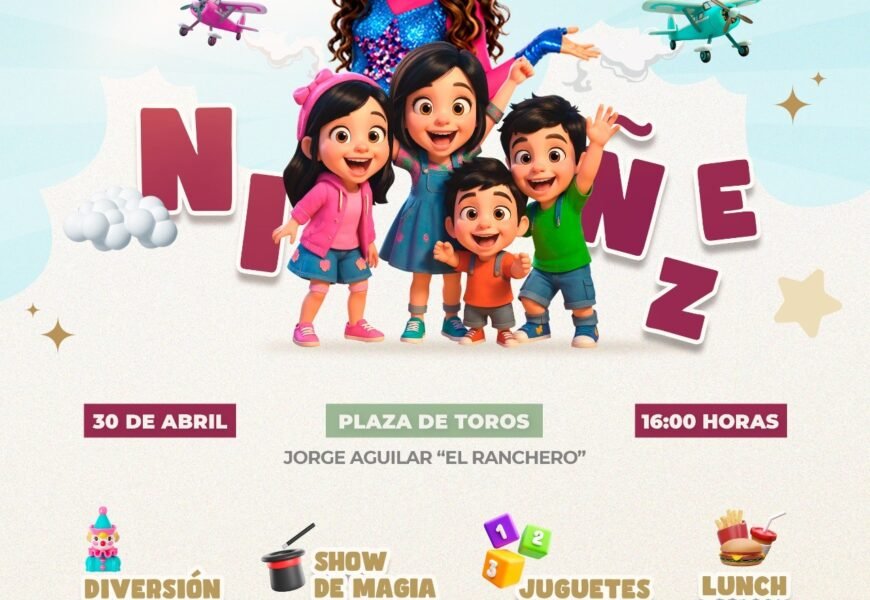 Invita Gobierno de Alfonso Sánchez a la celebración del Día de la Niñez en Tlaxcala