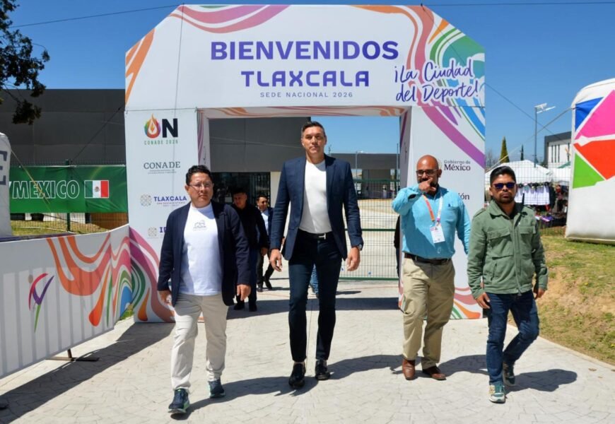 Eduardo Nájera destaca infraestructura deportiva en Tlaxcala