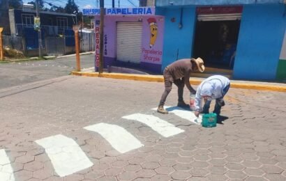 Brigadas de mejora urbana llegan a Ixtulco y Ocotlán y Cuautelulpan