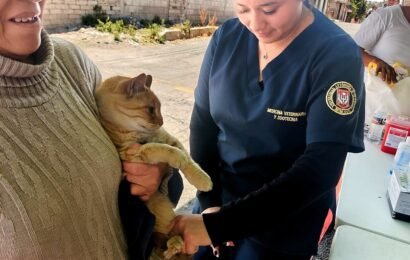 Campaña de Vacunación Antirrábica en Tlaxcala continúa en mayo