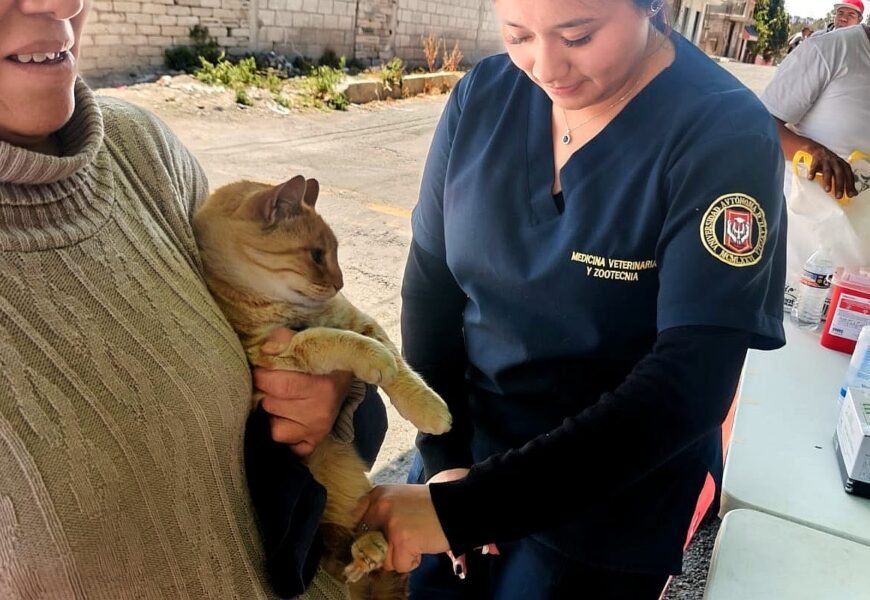 Campaña de Vacunación Antirrábica en Tlaxcala continúa en mayo