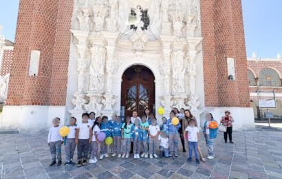 Recorrido turístico para niñas y niños en Tlaxcala