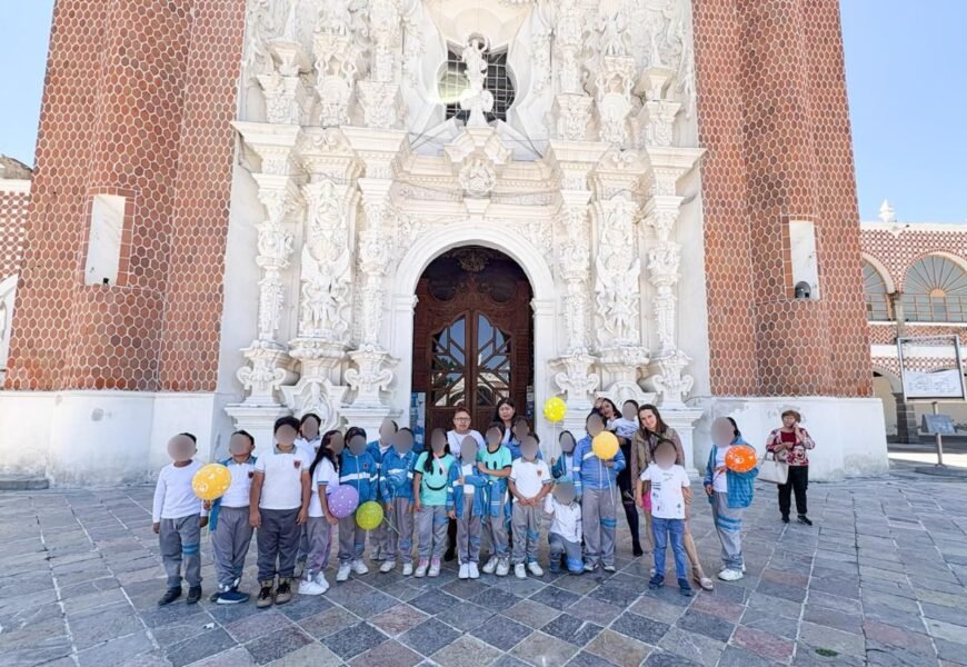 Recorrido turístico para niñas y niños en Tlaxcala