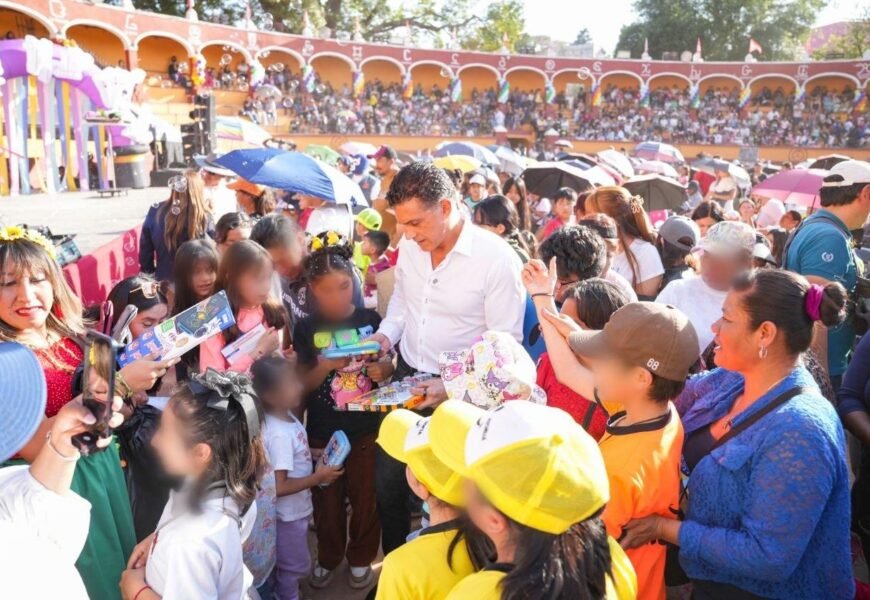 Celebración Día de la Niñez Tlaxcala reúne a miles de familias con alegría y esperanza