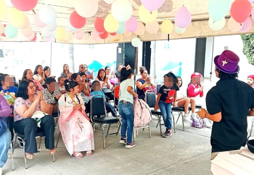 Jornada cultural por el Día de la Niñez en Tlaxcala reúne a familias