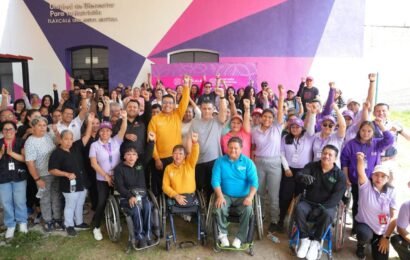 Alfonso Sánchez participa en jornada de activación física y bienestar en Tizatlán