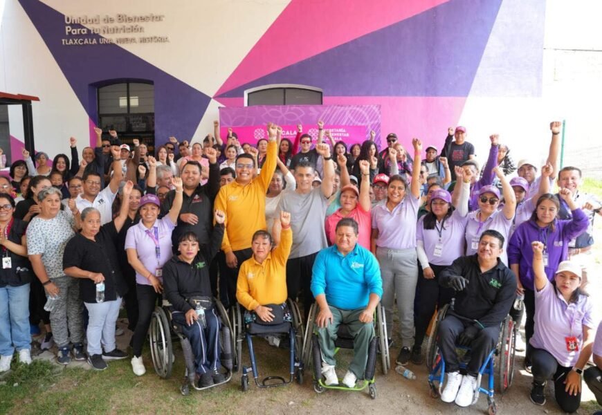 Alfonso Sánchez participa en jornada de activación física y bienestar en Tizatlán