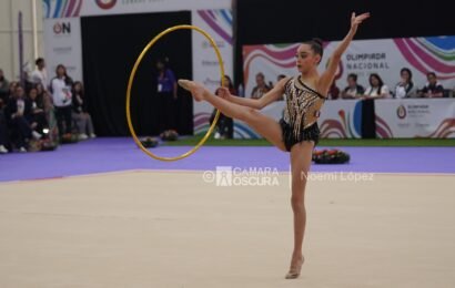 Gimnasia rítmica concluyó actividades en la Olimpiada Nacional