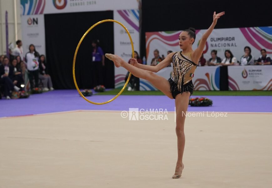 Gimnasia rítmica concluyó actividades en la Olimpiada Nacional