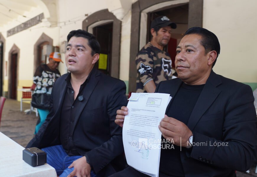 Promueve alcalde de Amaxac denuncia por amenazas en conflicto territorial