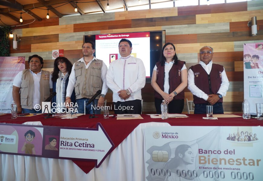Beca Rita Cetina beneficiará a más de 55 mil familias en Tlaxcala
