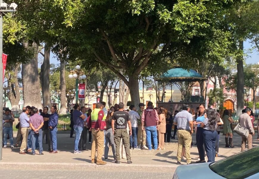 Ayuntamiento de Tlaxcala activa protocolos tras sismo leve