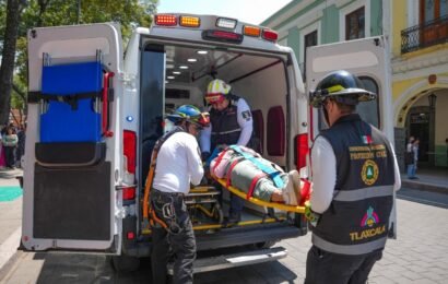 Ayuntamiento de Tlaxcala participa en Simulacro Nacional 2026