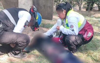 Atención oportuna de policías municipales salva a joven