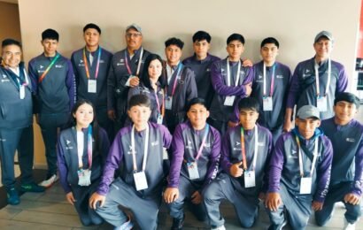 Selección tlaxcalteca debuta en frontón en las Olimpiada Nacional 2026