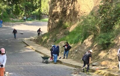 Gobierno cercano fortalece limpieza y rehabilitación en comunidades de la capital