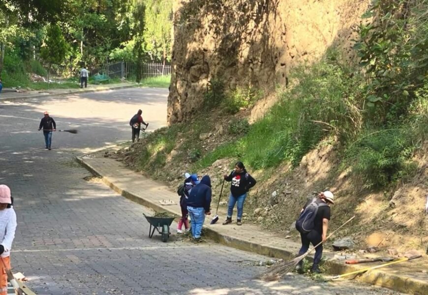Gobierno cercano fortalece limpieza y rehabilitación en comunidades de la capital